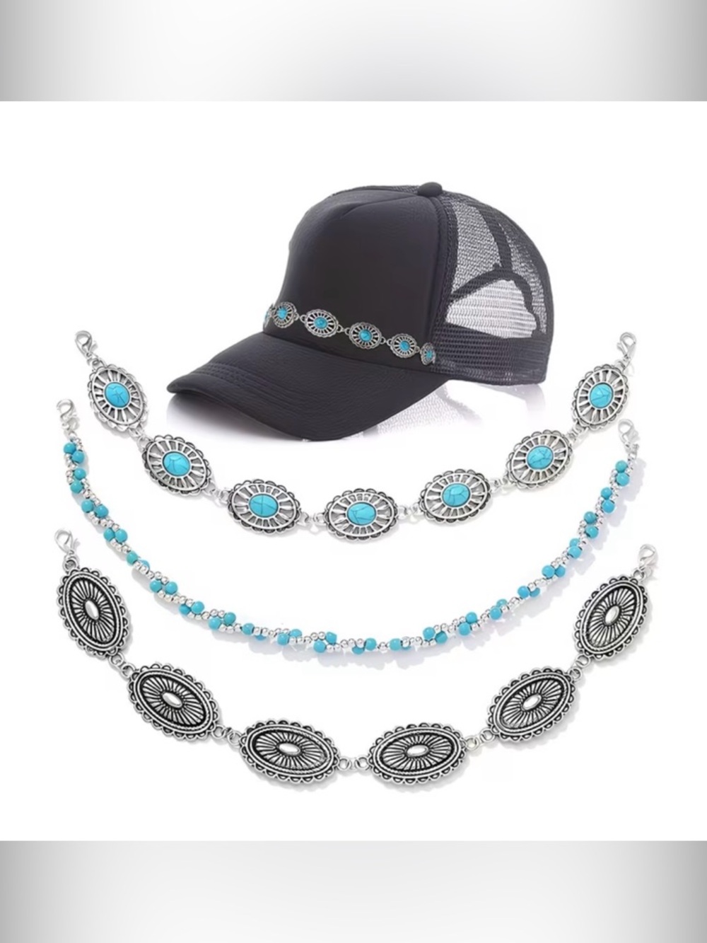 Trucker Hat Chains - Picture 3 of 5